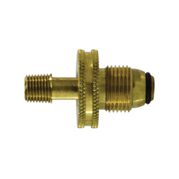 34073 1/4 MPT POL SOFT NOSE WITH BRASS WHEEL